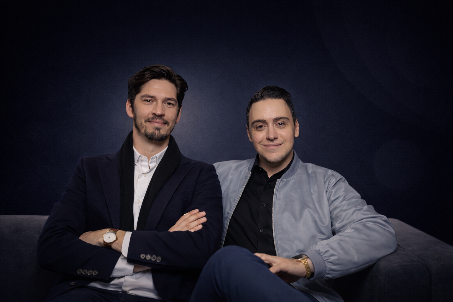 Ercan Carikci und Jannik Veenhuis